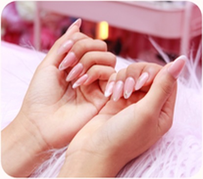 Fotografía de servicio de manicure